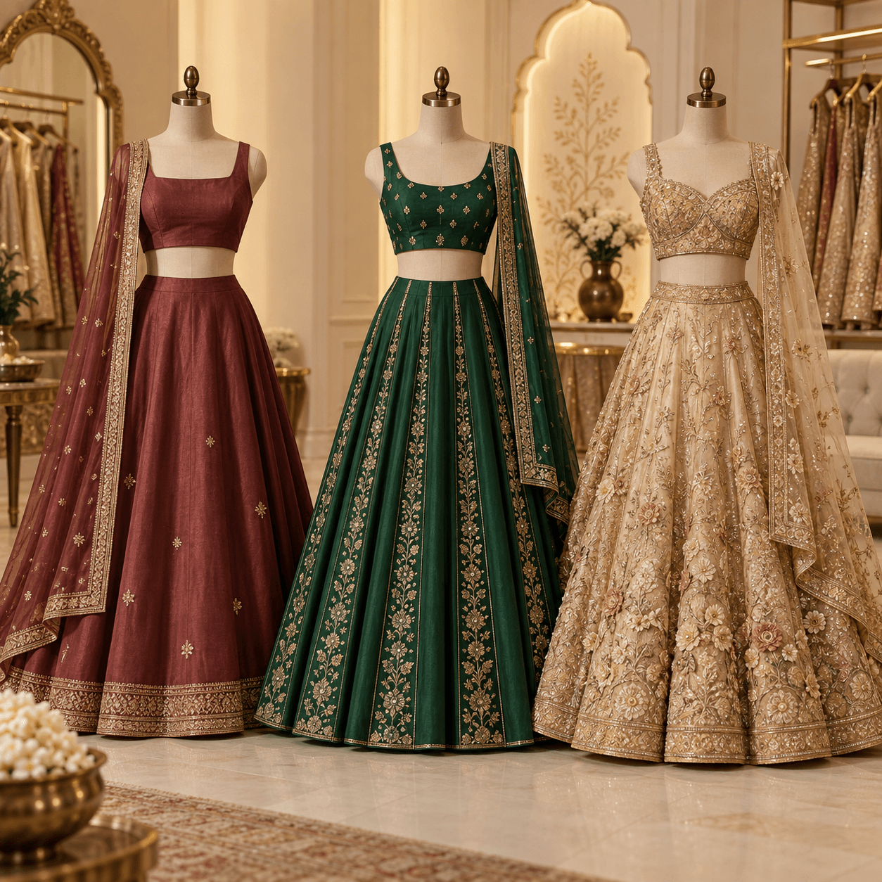 Designer Lehenga, view 1 of 1
